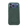 Pokrowiec PROTARA Alcantara na iPhone'a 17 Pro Max - Expedition Green