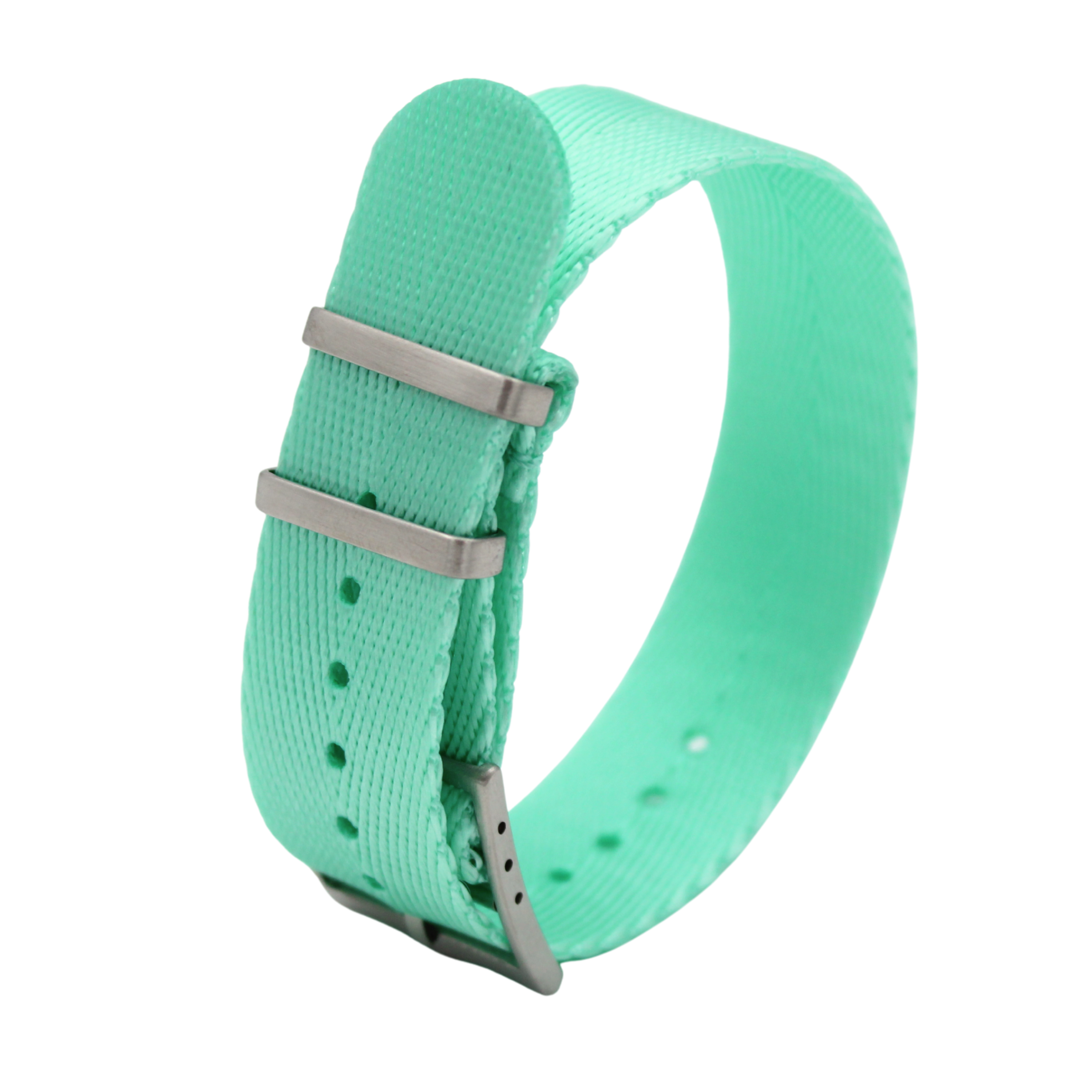 Natoreim fiskebeinmønster  - Grønn