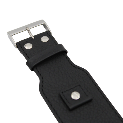 Pasek na dolną szynę - 45 mm Black Buffalo Grain z wymiennymi zapięciami