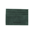 Etui na karty PROTARA Alcantara - Expedition Green