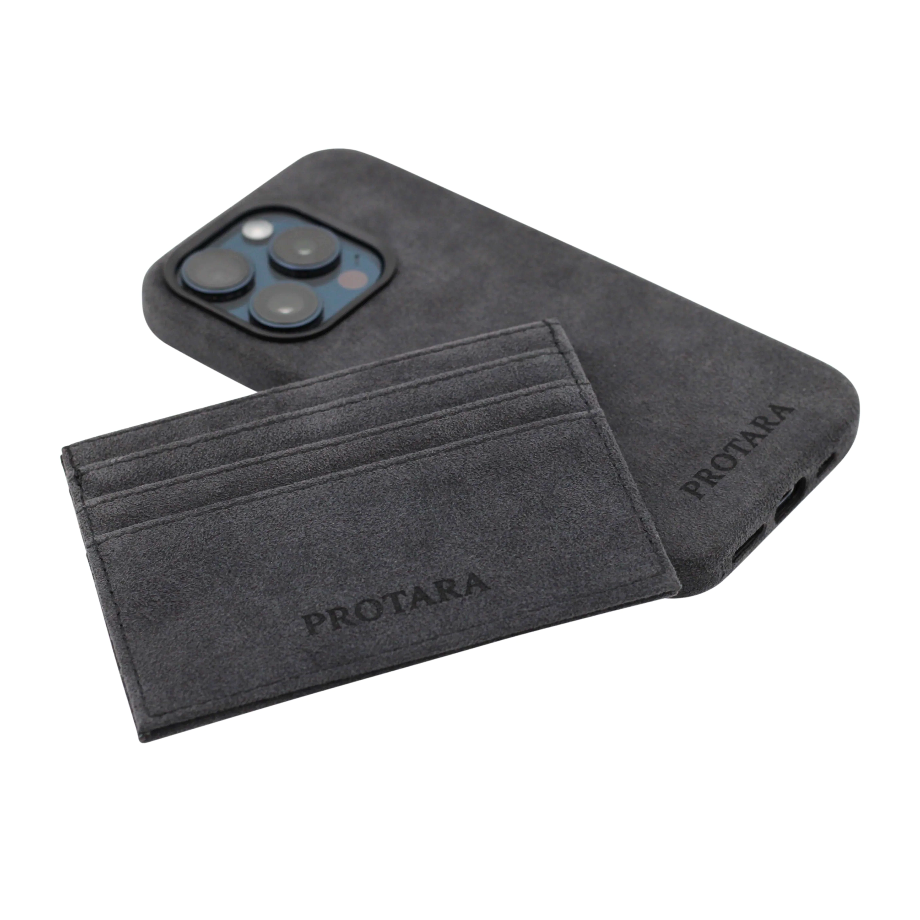 PROTARA Alcantara Kortholder - Midnight Jet Black