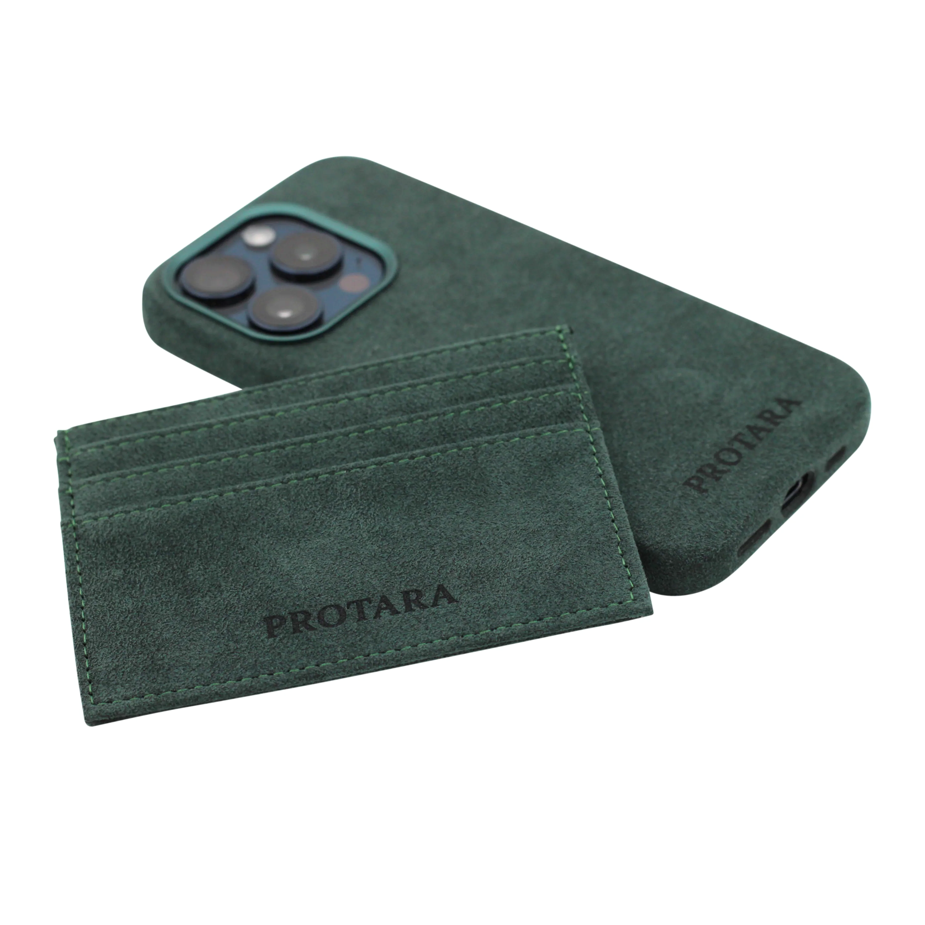 PROTARA Alcantara Kortholder - Expedition Green