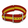 Pasek NATO 20MM czerwony/żółty (Hiszpania)