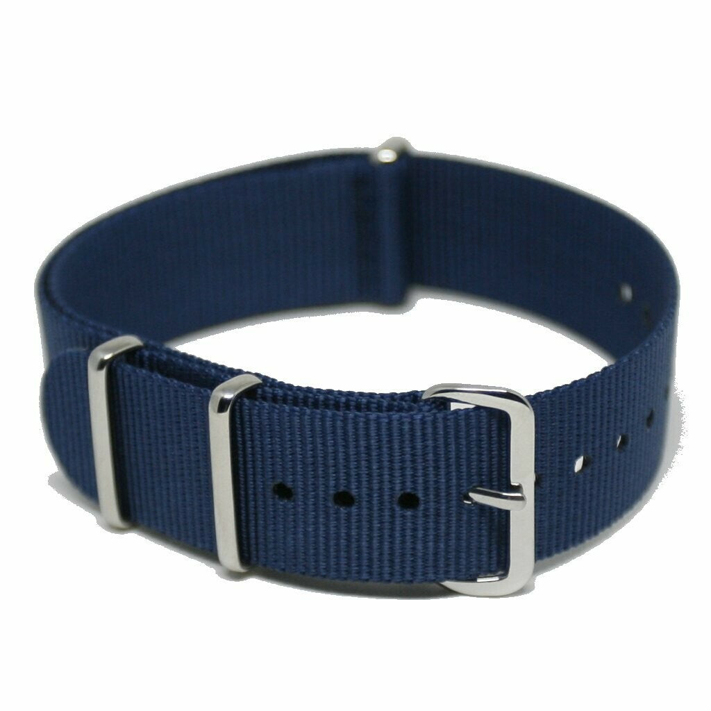 NATO Strap Mørk blå