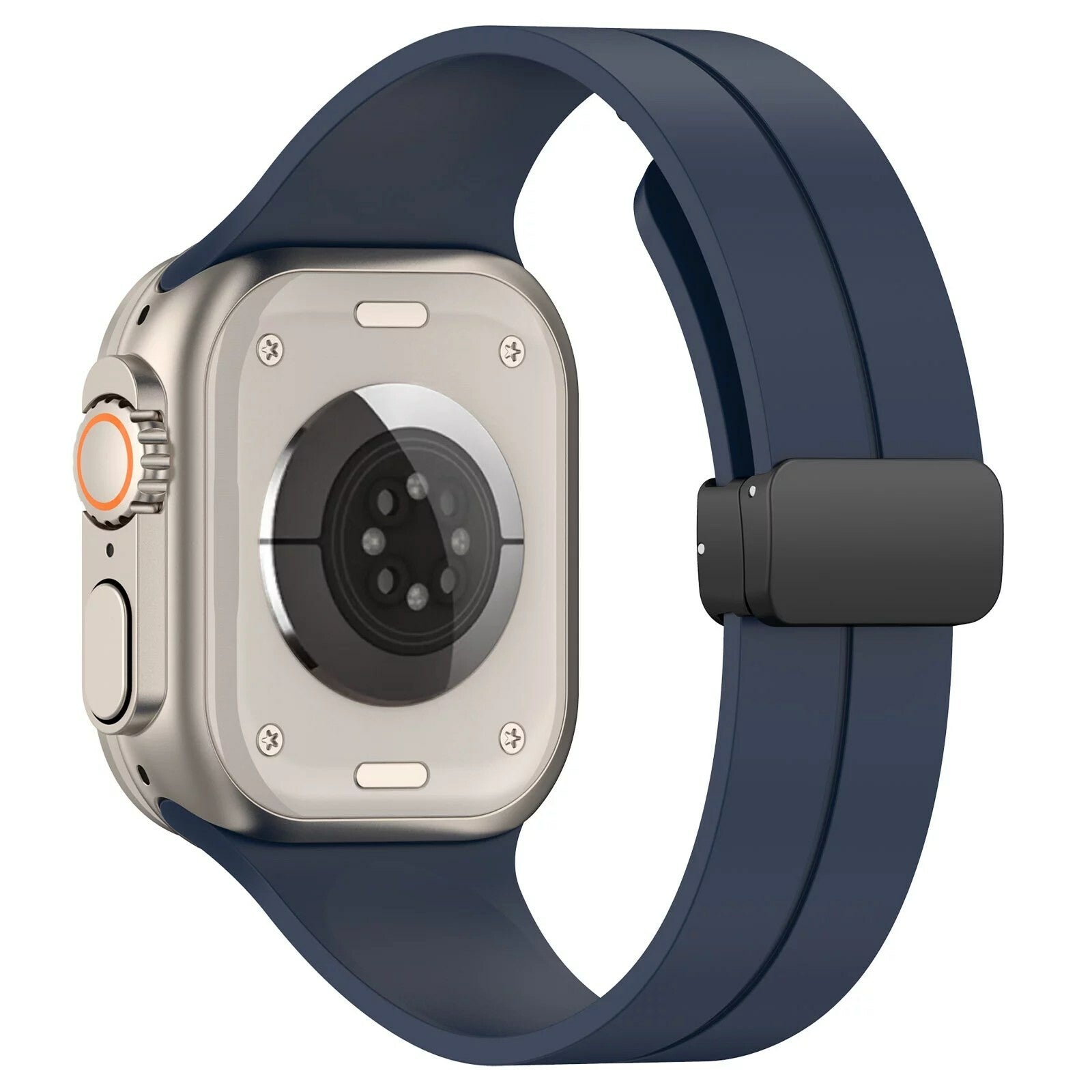 Gummirem for Apple Watch Sort 38/40/41mm Mørk blå