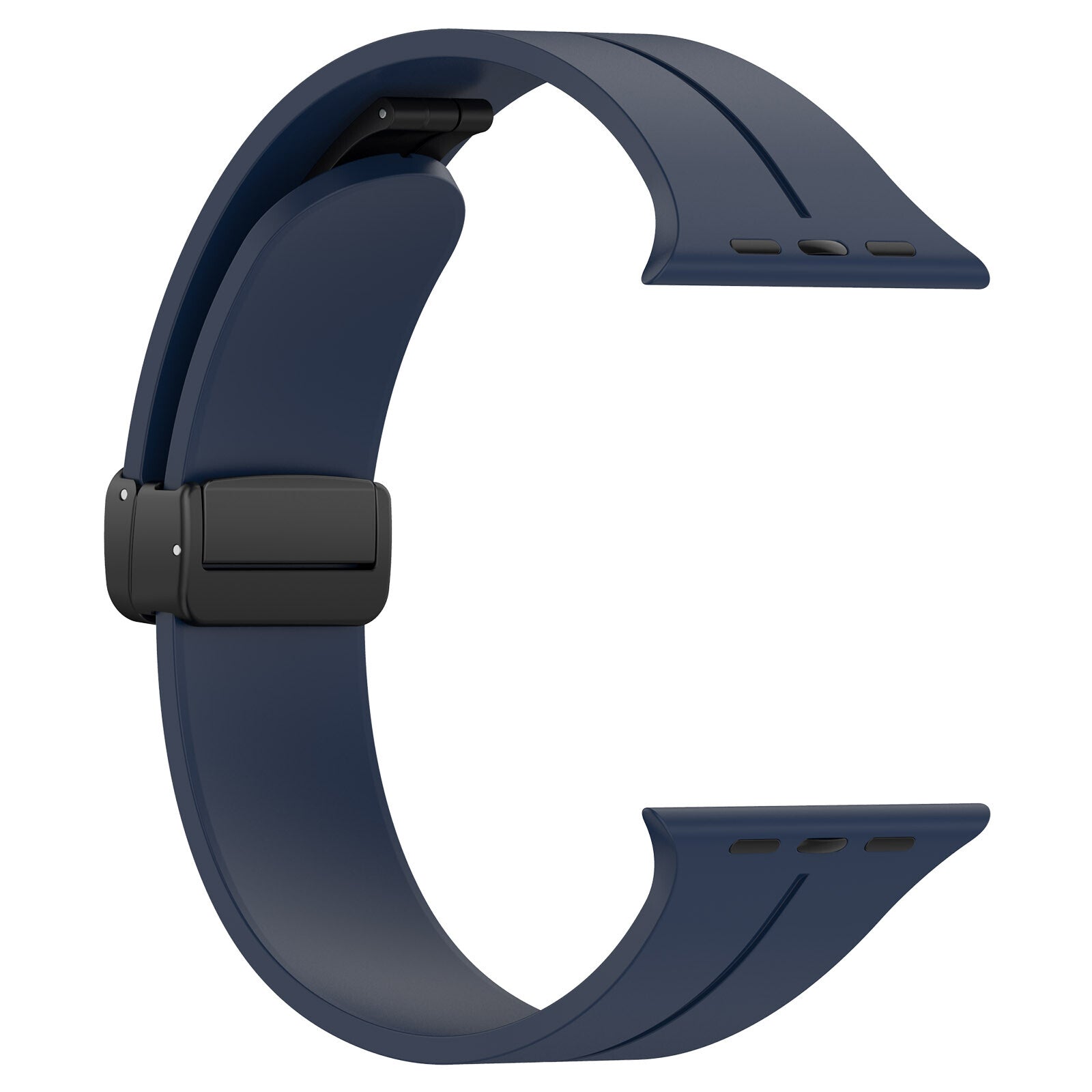 Gummirem for Apple Watch Sort 38/40/41mm Mørk blå