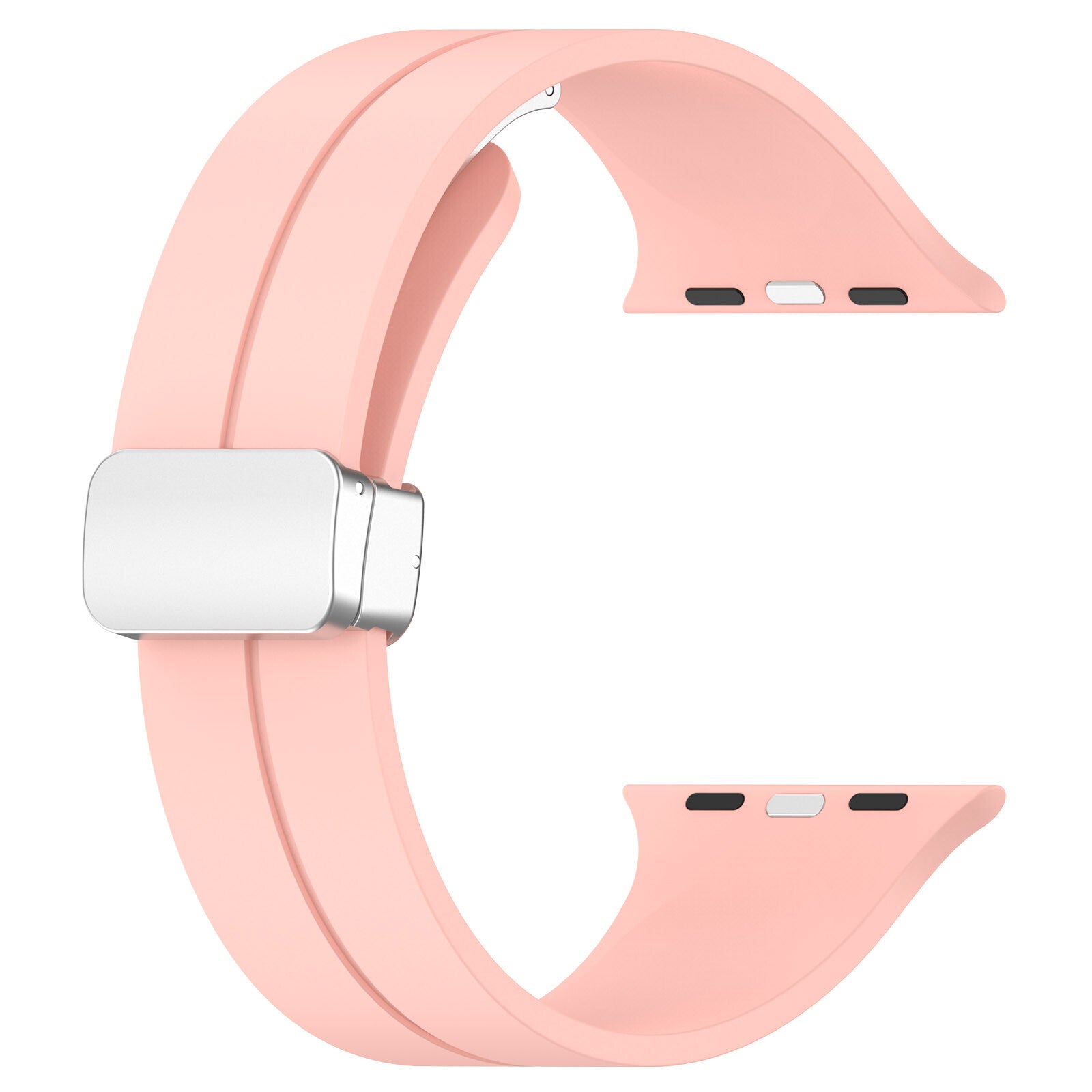 Gummirem for Apple Watch Stål 38/40/41mm Rosa
