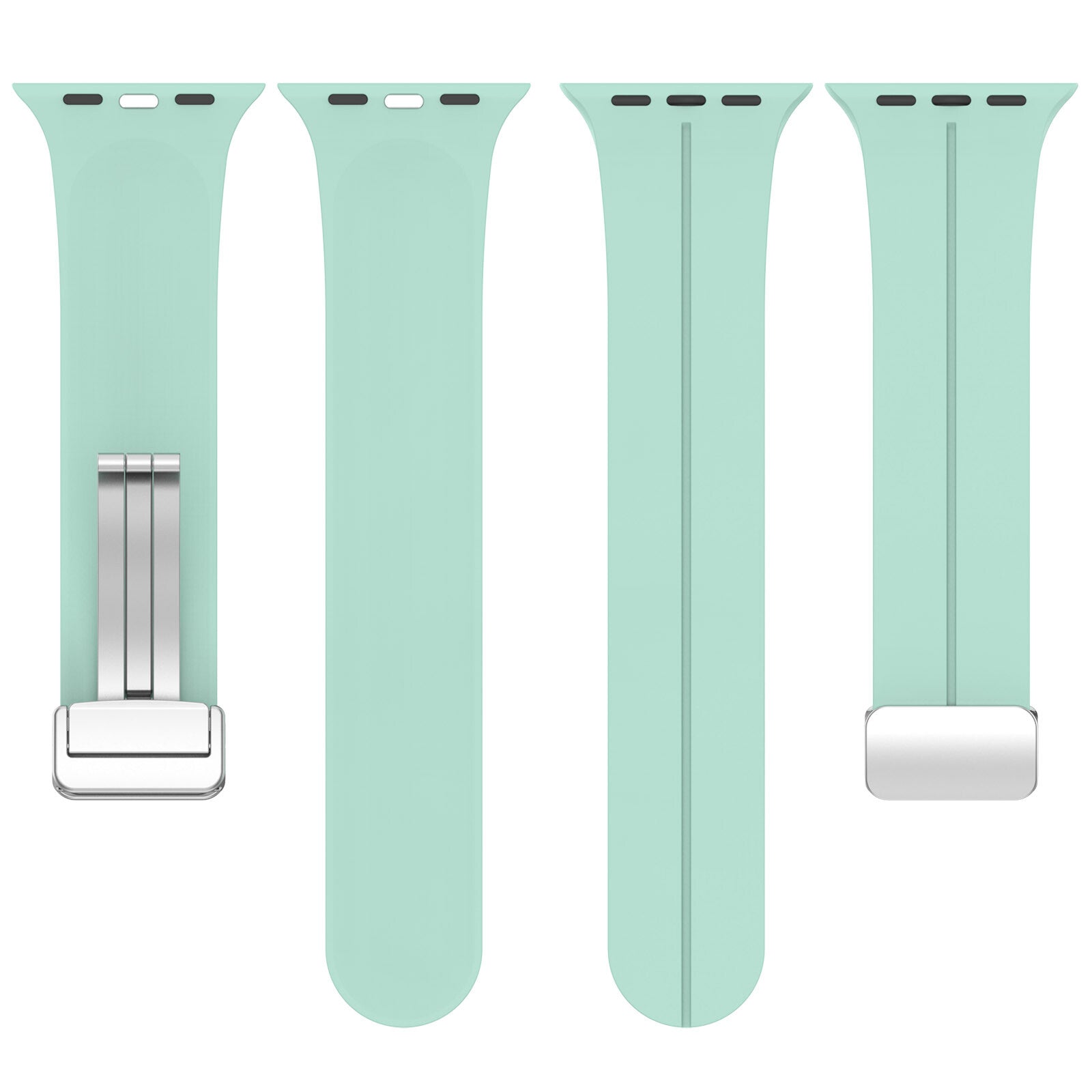 Gummirem for Apple Watch Stål 38/40/41mm Turkis