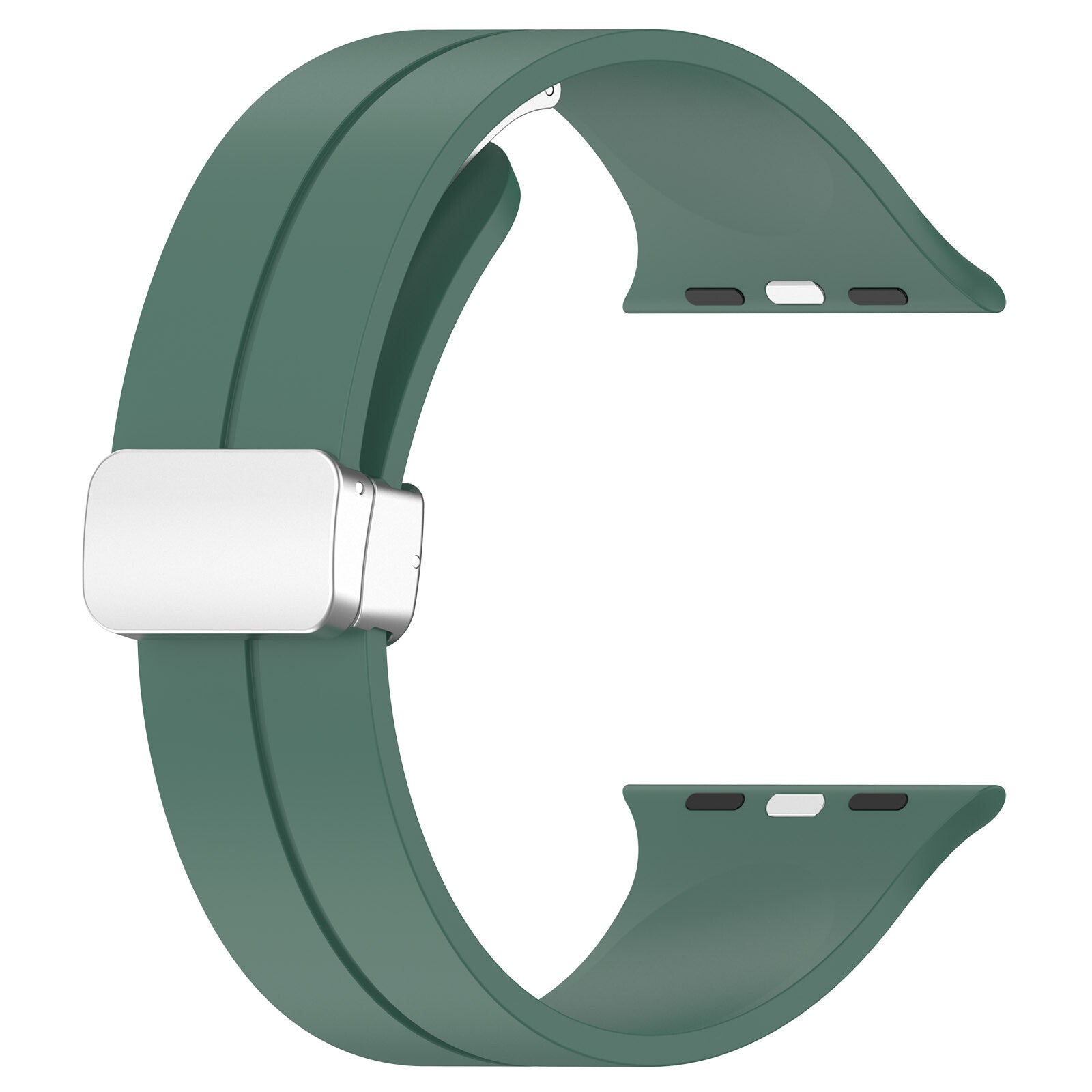 Gummirem for Apple Watch Stål 38/40/41mm Grønn