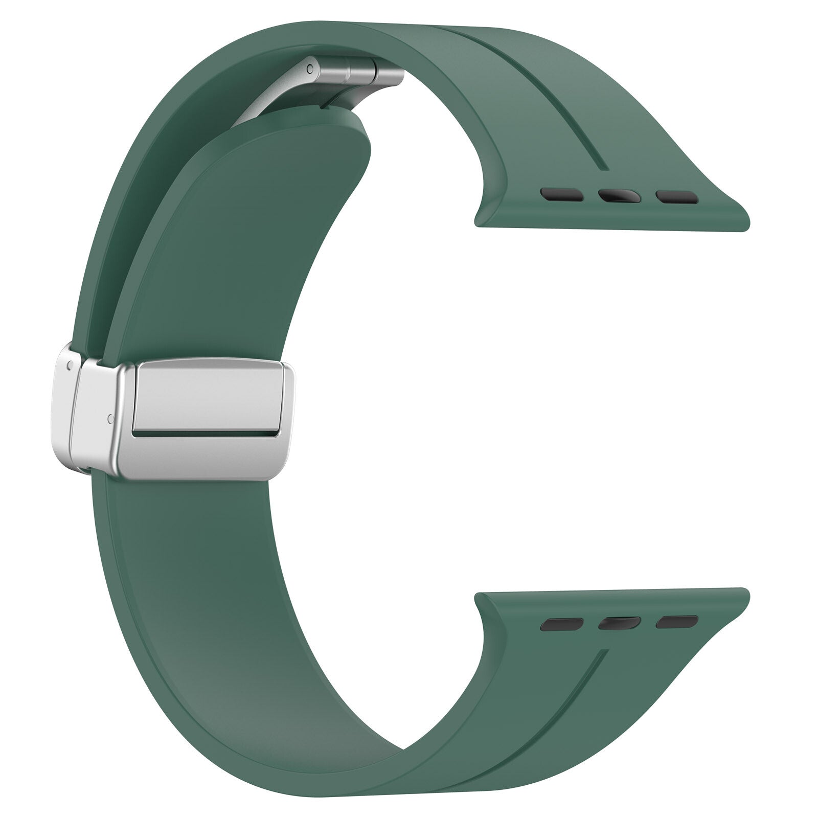 Gummirem for Apple Watch Stål 38/40/41mm Grønn