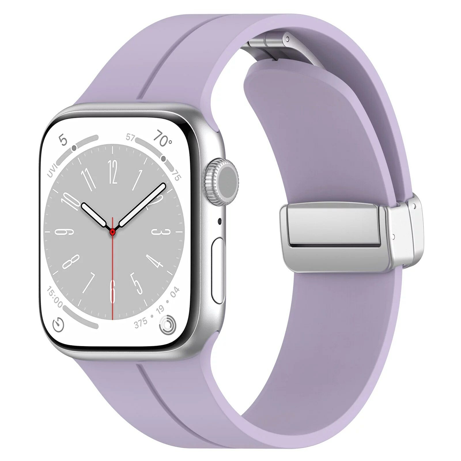 Gummirem for Apple Watch Stål 38/40/41mm Lilla