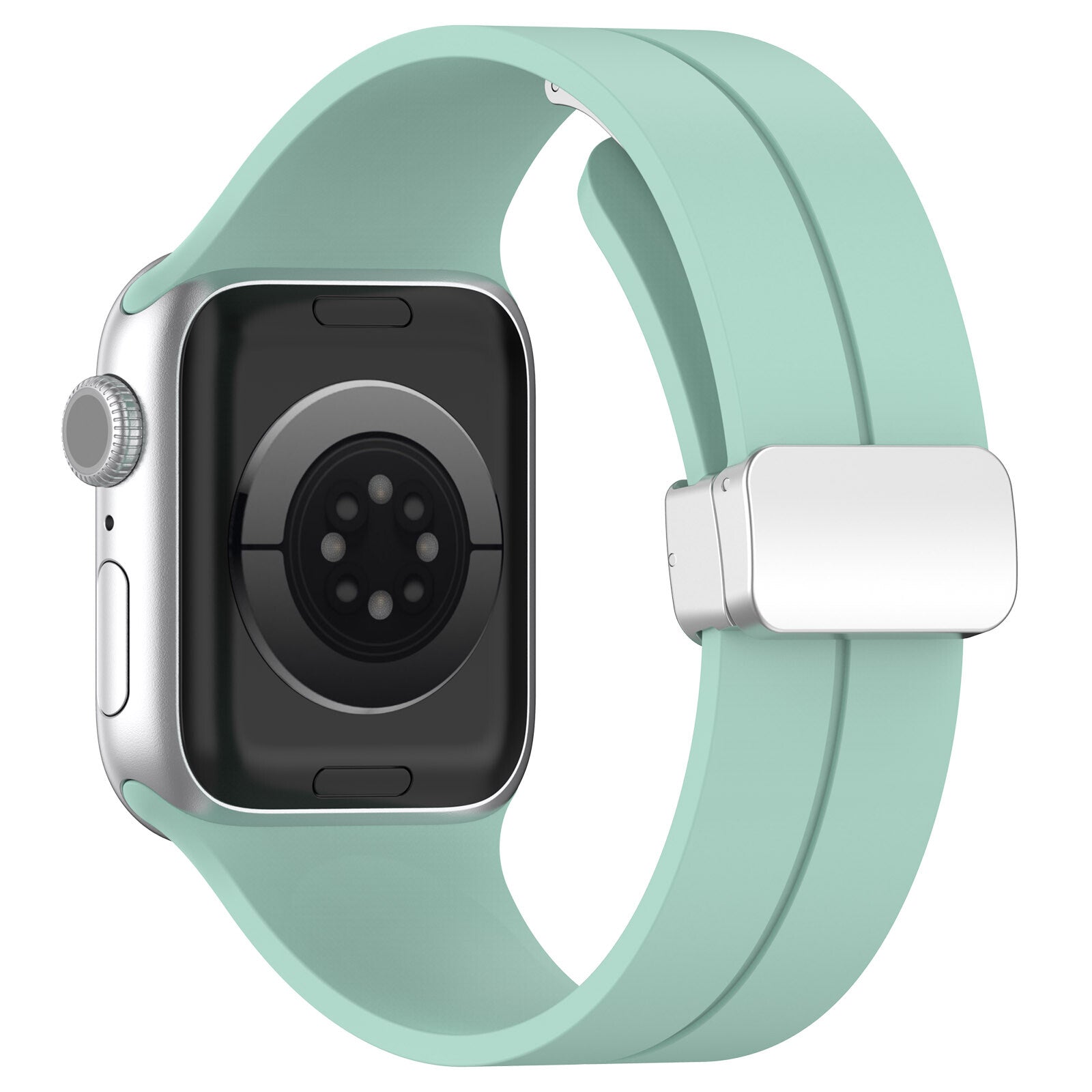 Gummirem for Apple Watch Stål 42/44/49mm Turkis