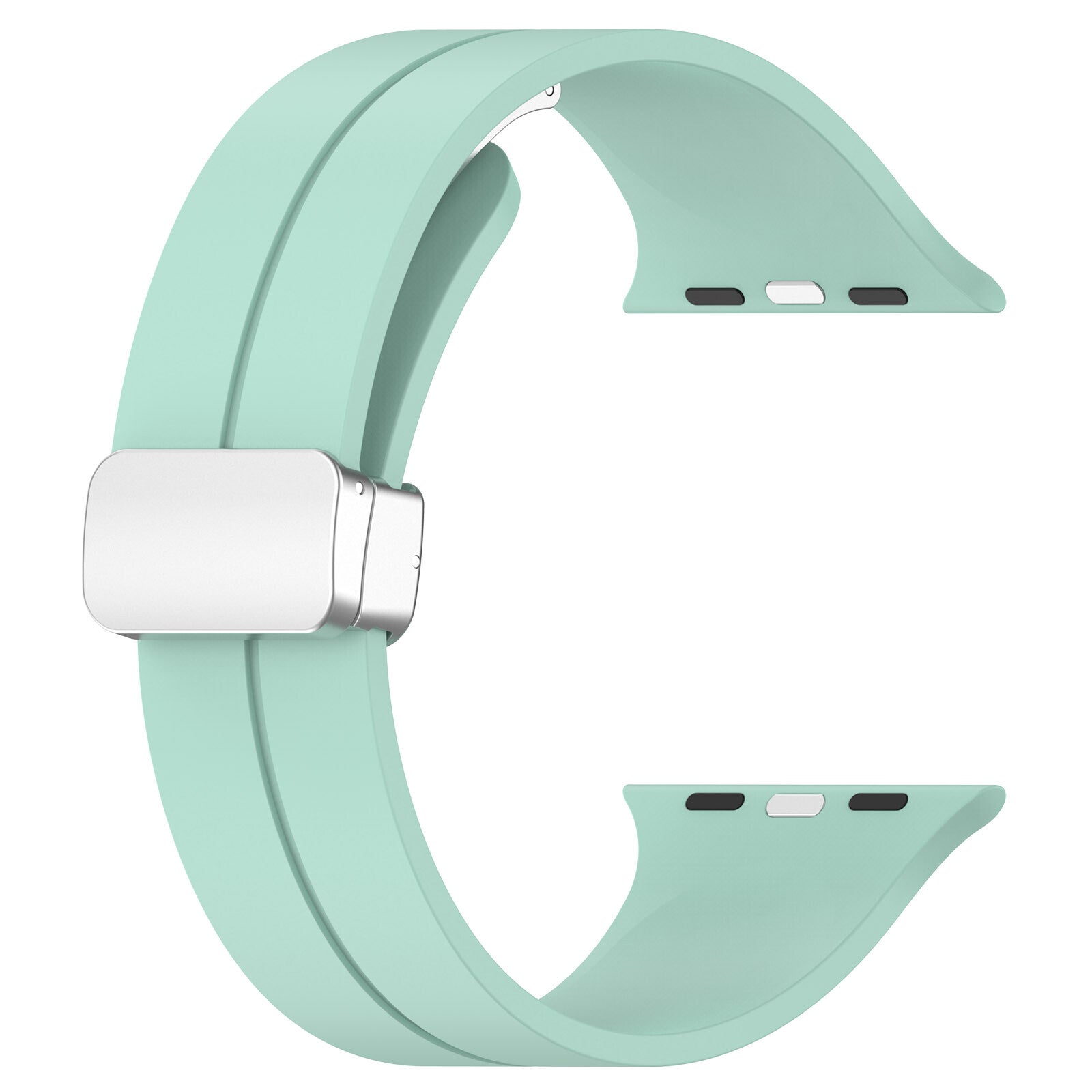 Gummirem for Apple Watch Stål 42/44/49mm Turkis