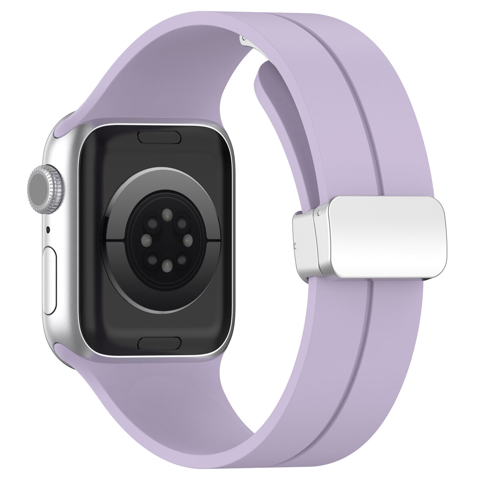 Gummirem for Apple Watch Stål 42/44/49mm Lilla