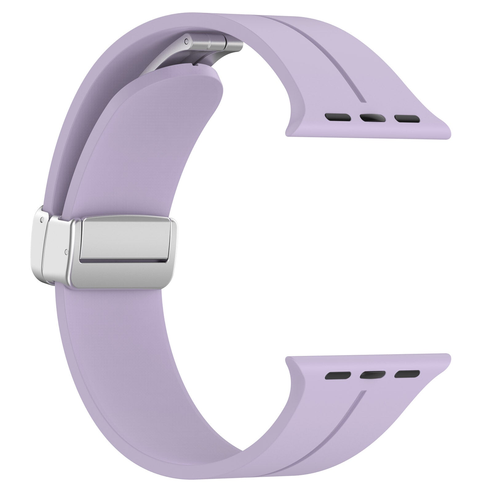 Gummirem for Apple Watch Stål 42/44/49mm Lilla
