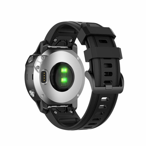 Gumowy pasek Garmin Quickfit 20 mm czarny