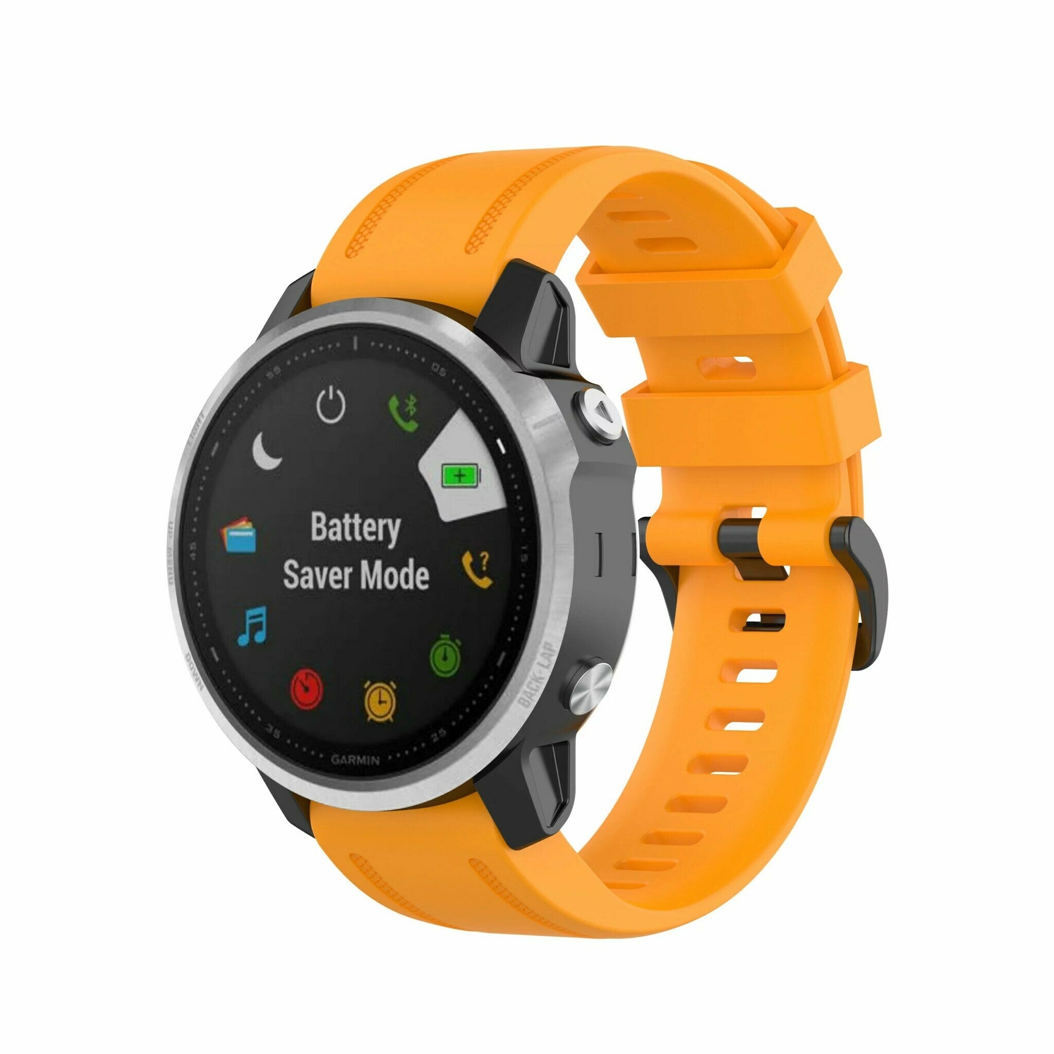 Garmin Quickfit 20mm Gummirem Orange