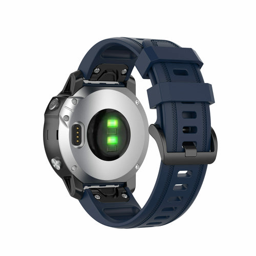 Gumowy pasek Garmin Quickfit 20 mm Granatowy