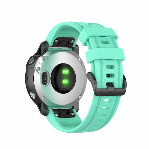 Gumowy pasek Garmin Quickfit 20 mm Jasnozielony