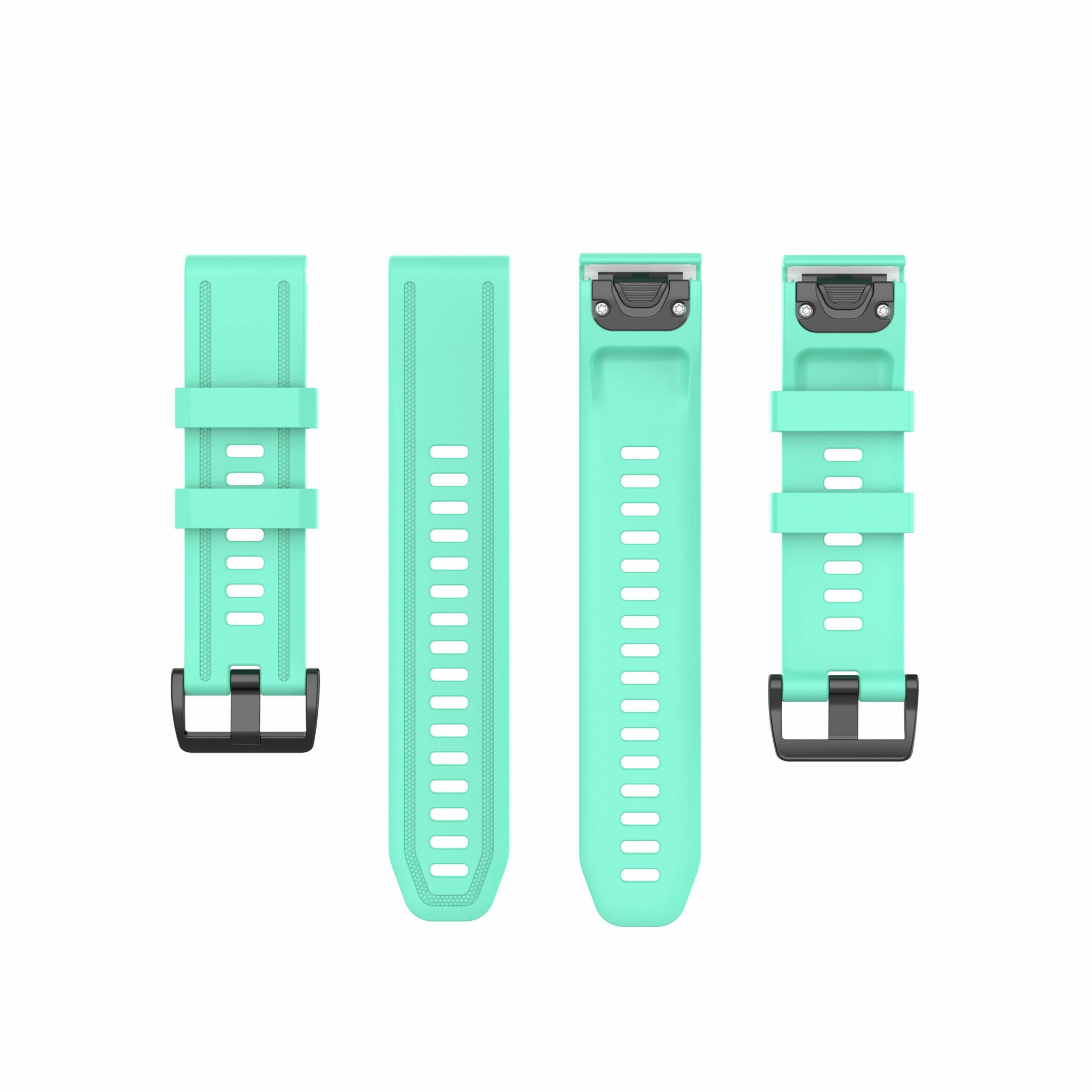 Garmin Quickfit 20mm Gummirem Lys grønn