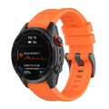 Gumowy pomarańczowy pasek do zegarka Garmin Quickfit