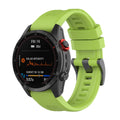Pasek do zegarka Garmin Quickfit 26 mm, gumowy, jasnozielony