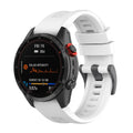 Gumowy pasek do zegarka Garmin Quickfit biały