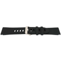 pasek silikonowy 22MM QuickFit ze srebrną klamrą do Garmin Fenix 5 / Forerunner Black
