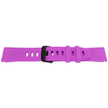 pasek silikonowy 22MM QuickFit z czarną klamrą do Garmin Fenix 5 / Forerunner w kolorze fioletowym