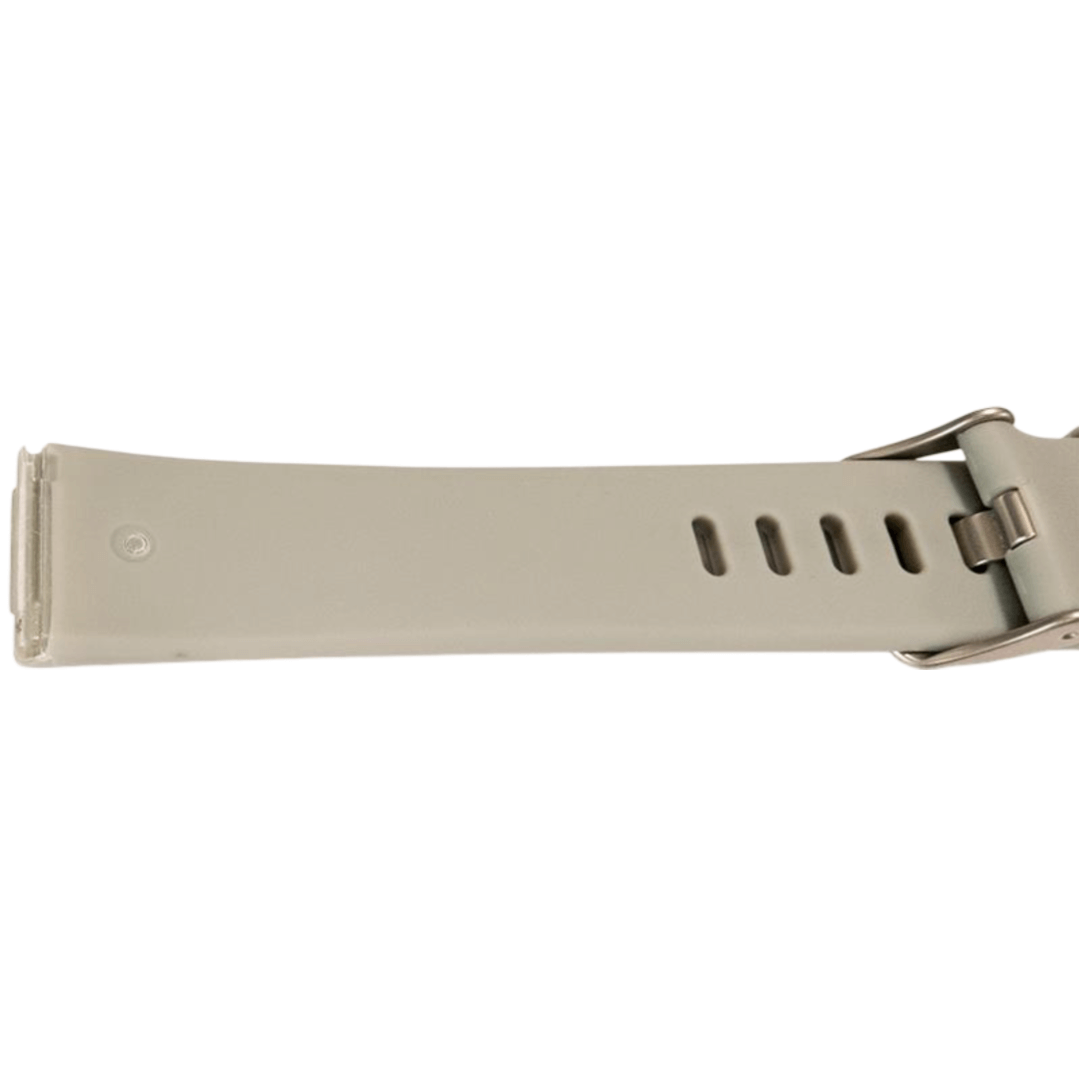 Silikonreim i grå til Fitbit Versa / Versa 2