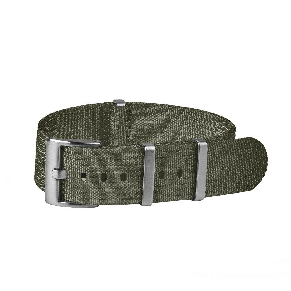 Ribbed Nato Strap Oliven