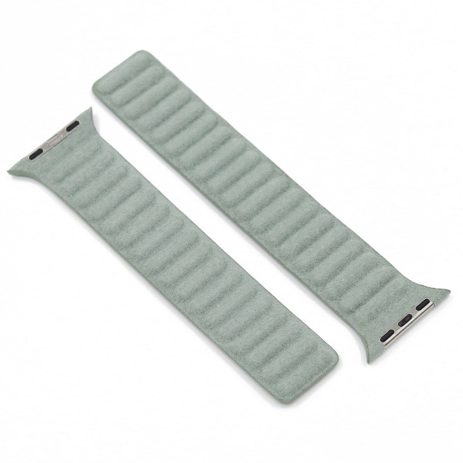 Alcantara Strap til Apple Watch 42/44 Lys grønn