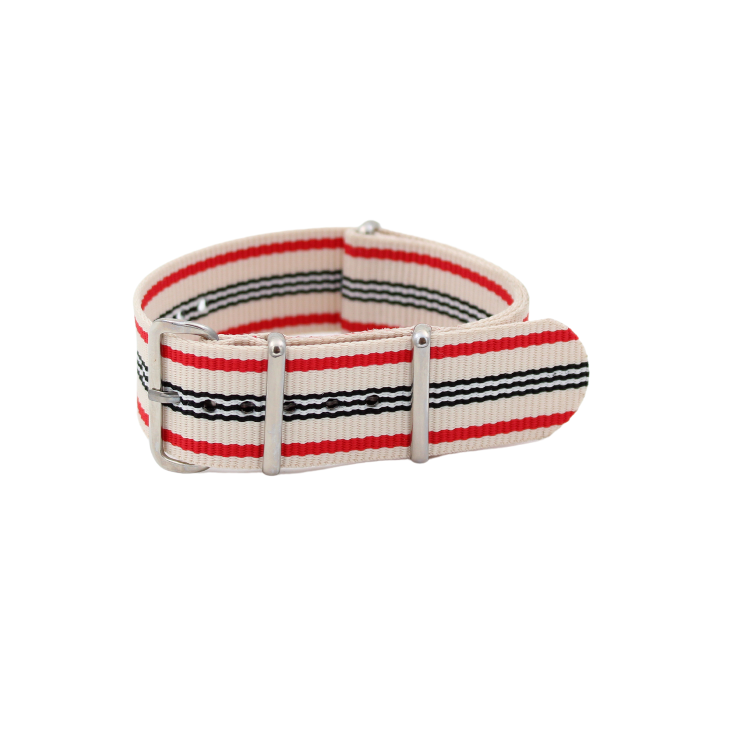 Nato strap Hvit/rød/blå