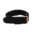 Pasek Nato Rosegold Black 20 mm