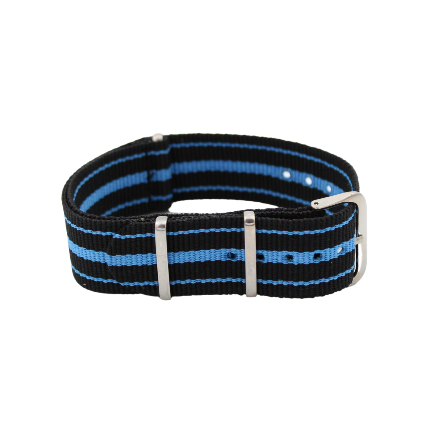 NATO Strap Svart / blå