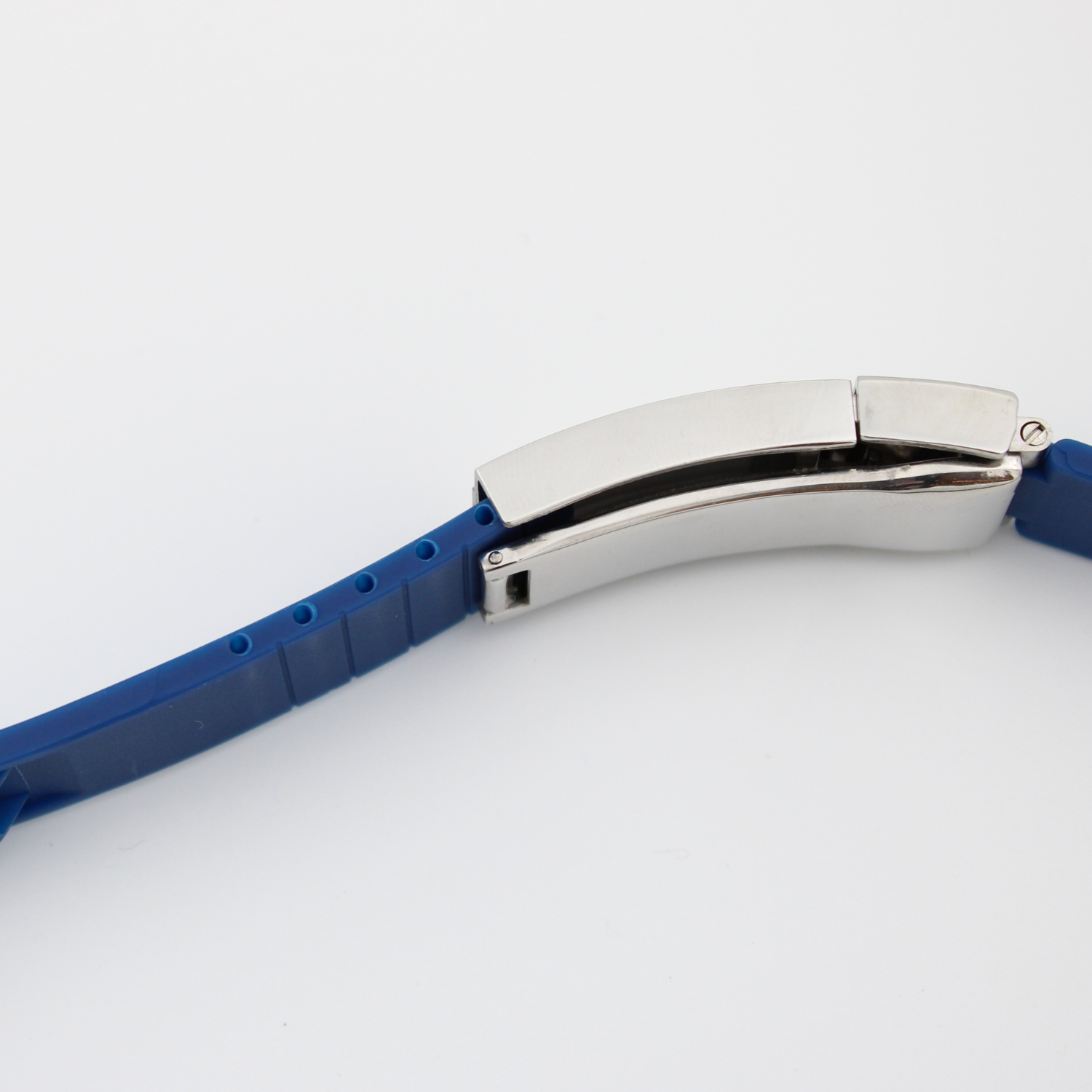 20mm gummireim - Mørk blå - sommerfuglspenne