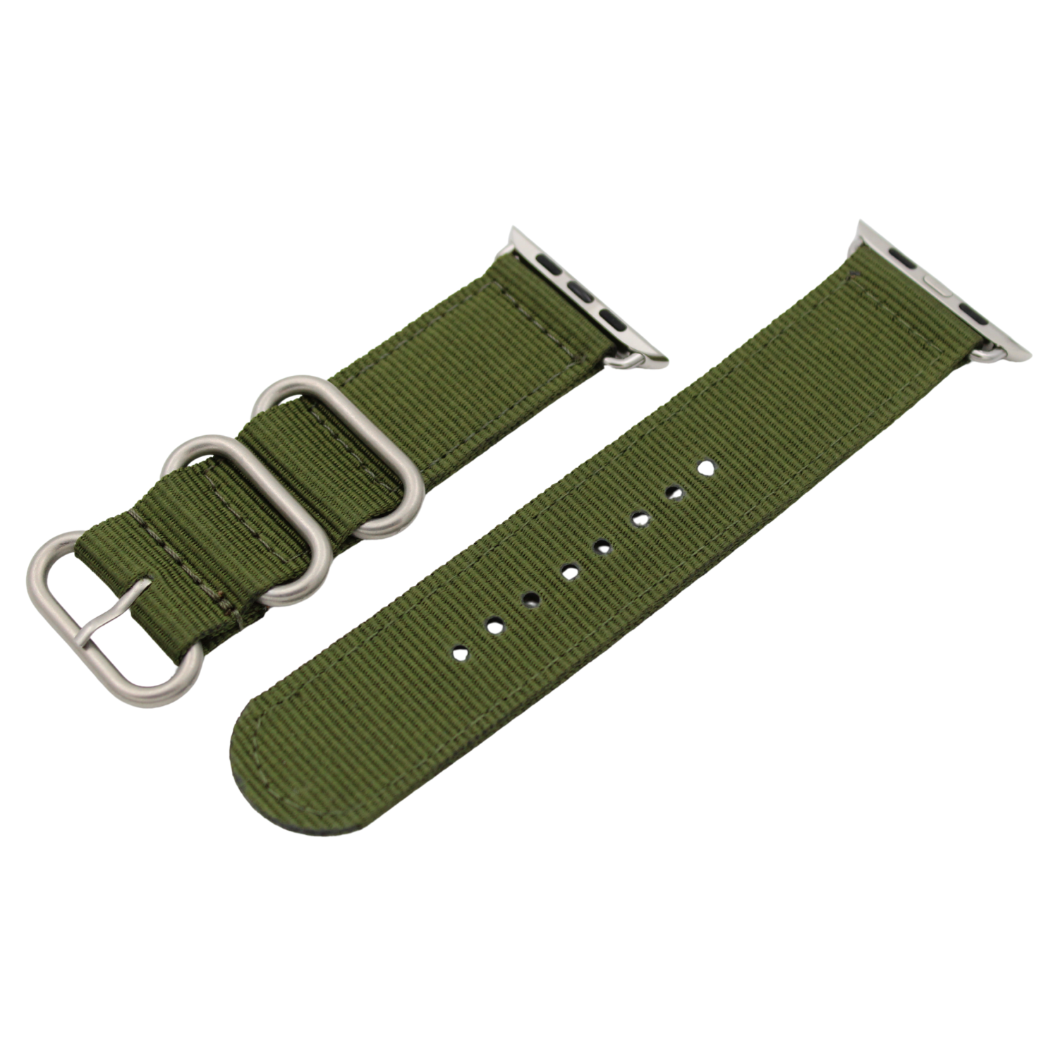 NATO strap i Grønn for Apple Watch (42-45 mm)