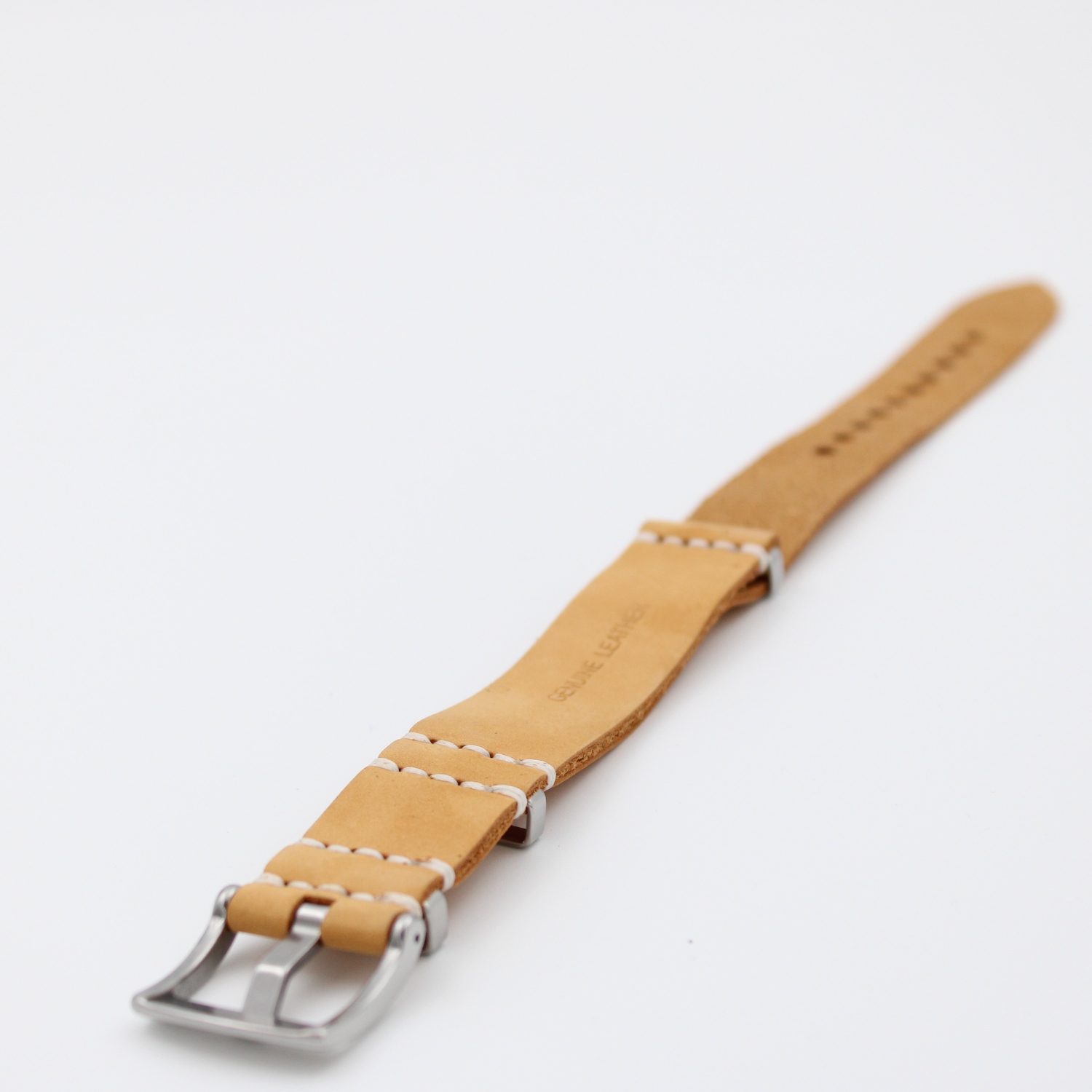 Nato strap - Lys skinnreim i klassisk NATO-design