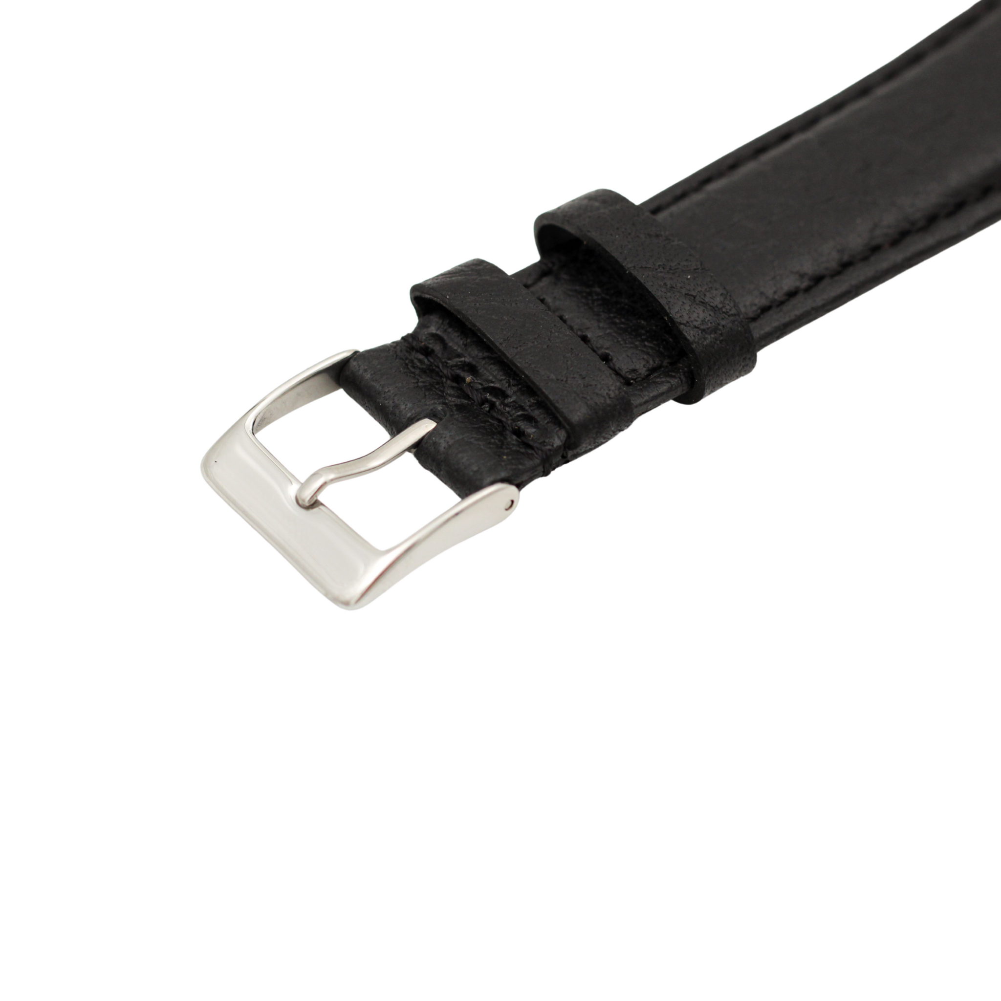 Sicilia klassisk Svart skinnreim XL