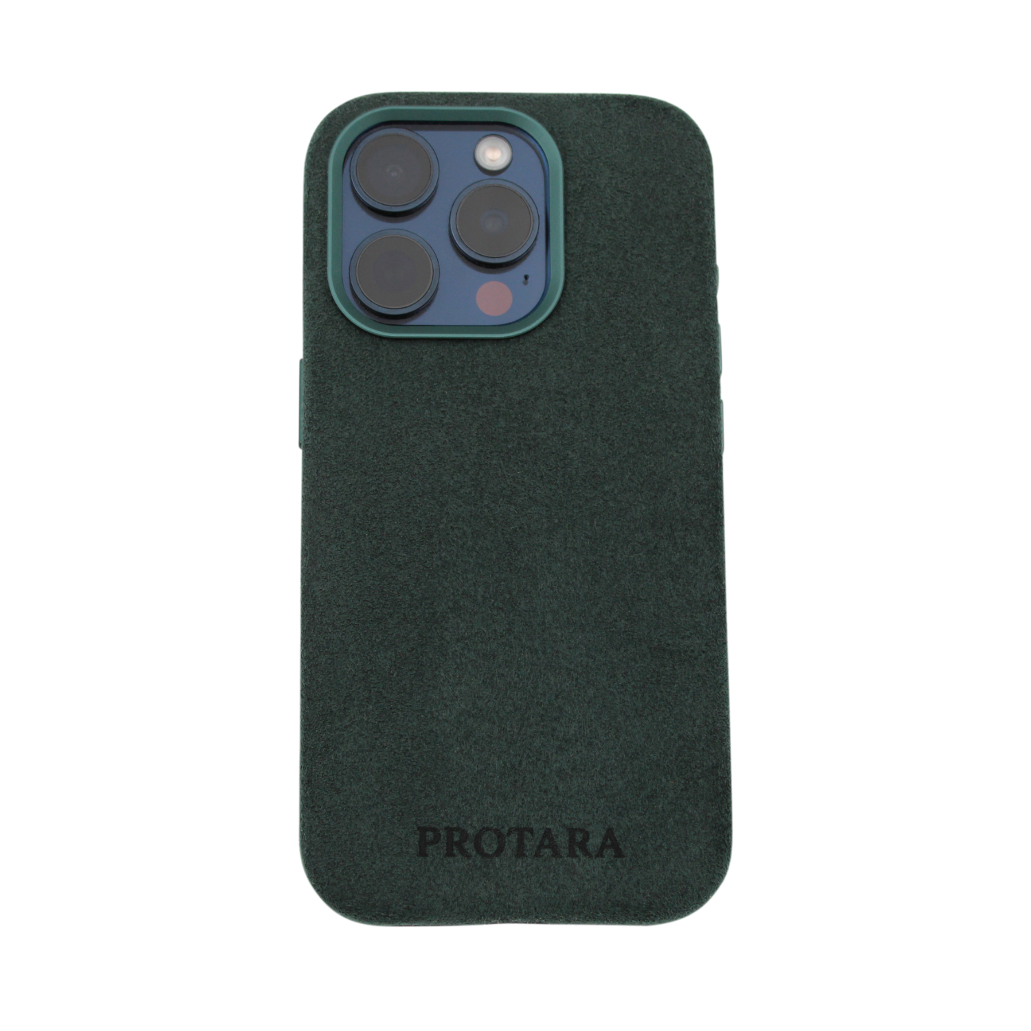 PROTARA Alcantara iPhone 15 Pro Max deksel - Expedition Green