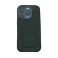 Pokrowiec PROTARA Alcantara na iPhone'a 16 Pro Max - Expedition Green