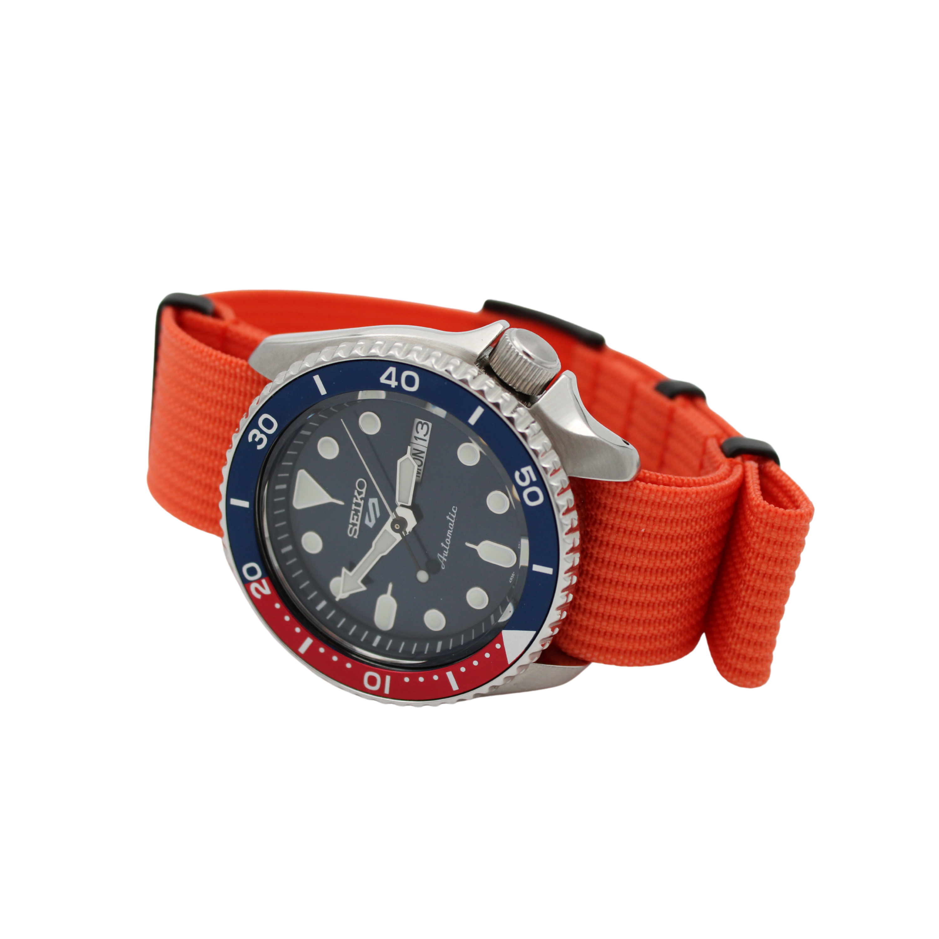 Ribbed Nato PVD - Oransje - Signature Collection