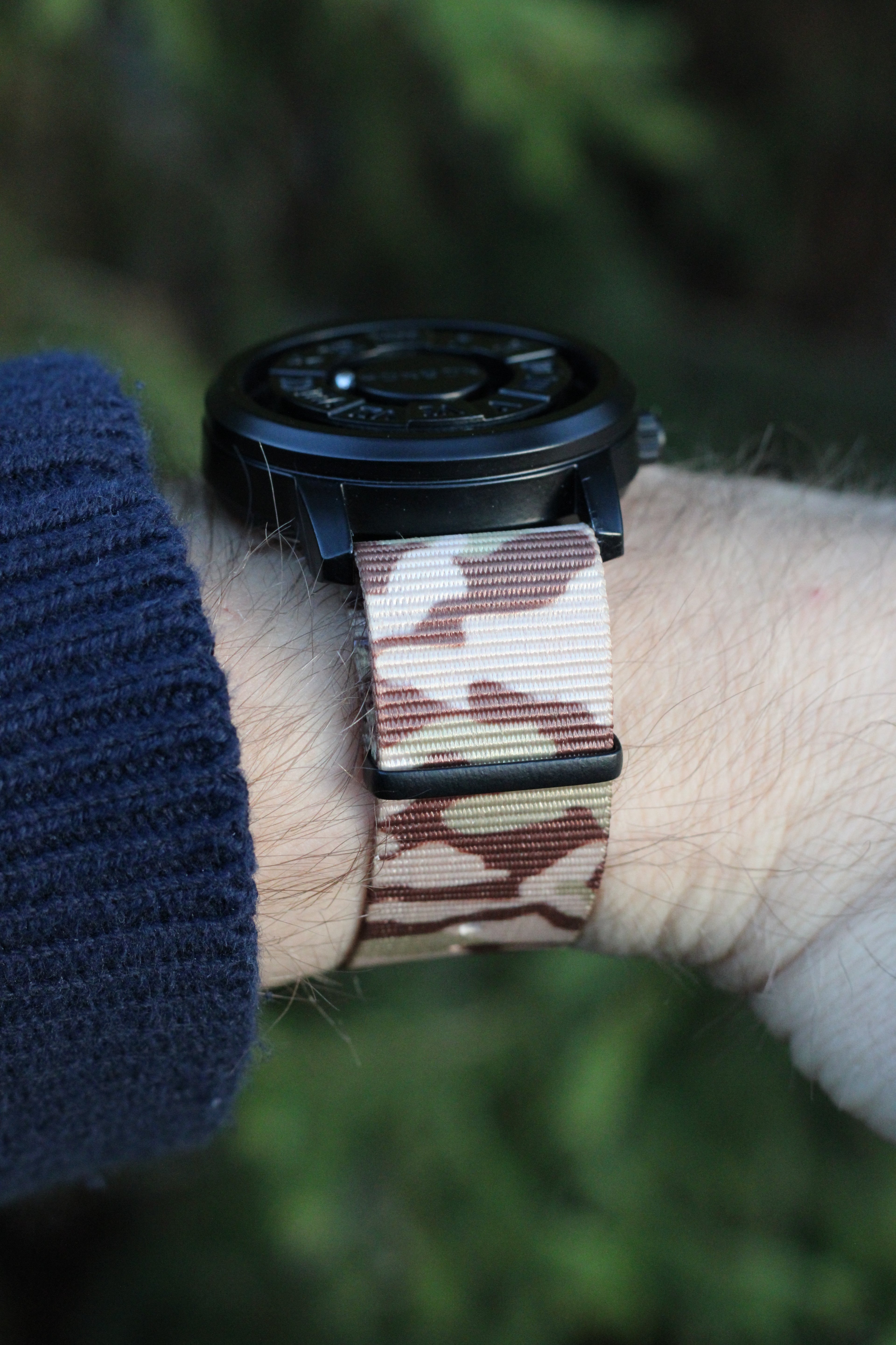 Nato Strap - Desert kamuflasje PVD Spenne