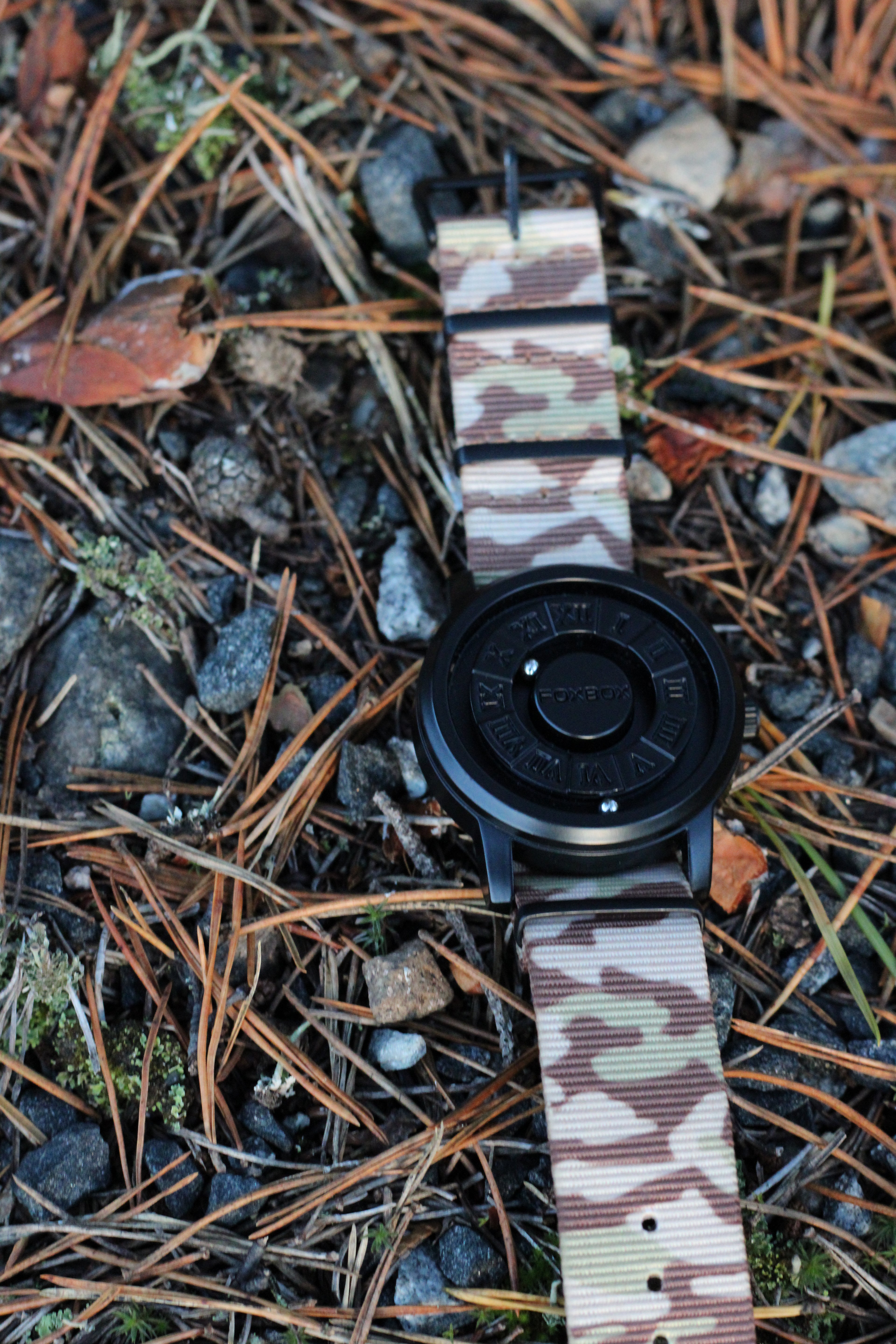 Nato Strap - Desert kamuflasje PVD Spenne