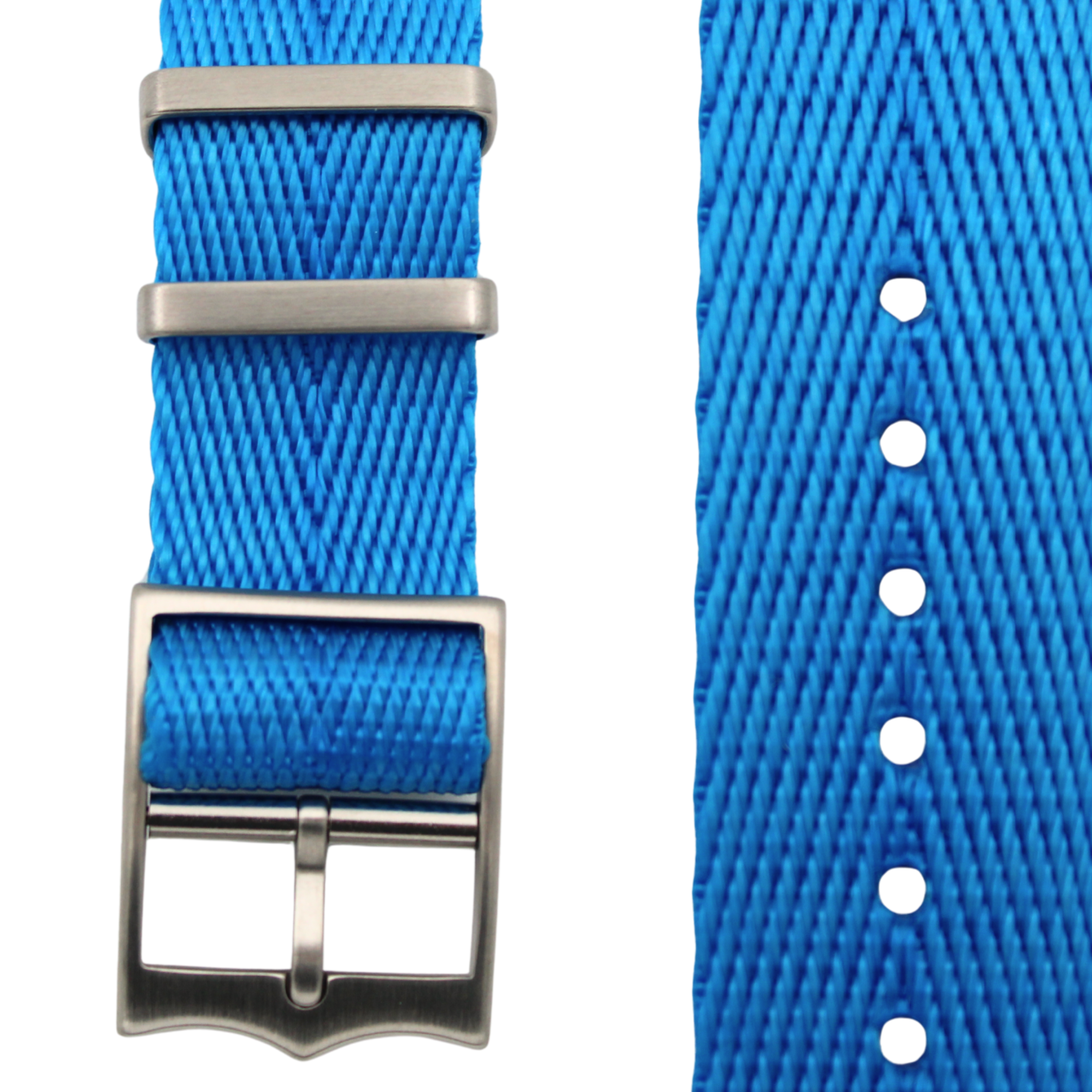 Natoreim fiskebeinmønster  - Mørkeblå