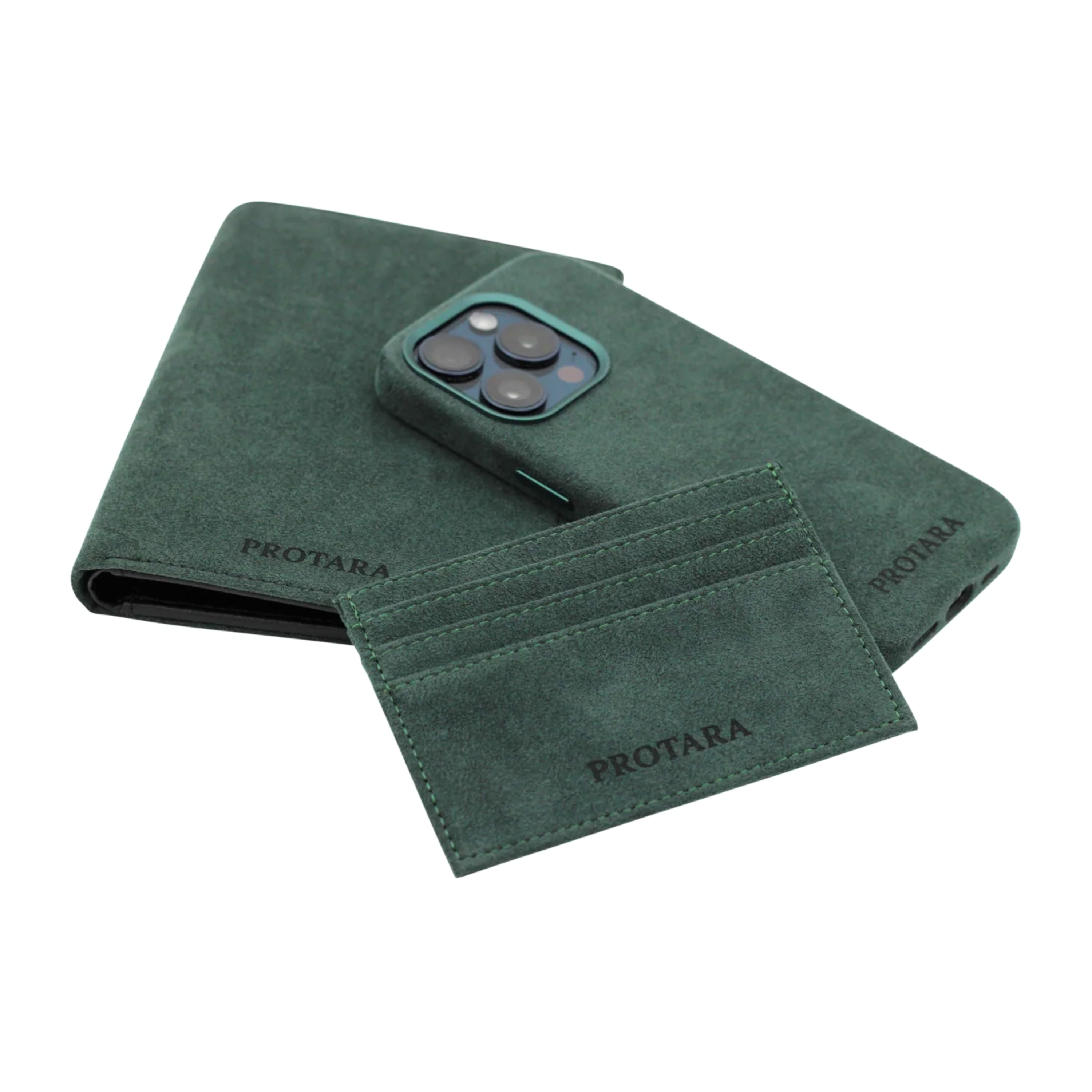 PROTARA Alcantara Passholder - Expedition Green