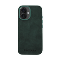 Pokrowiec PROTARA Alcantara na iPhone'a 16 - Expedition Green