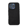 Pokrowiec PROTARA Alcantara na iPhone'a 16 Pro Max - Midnight Jet Black